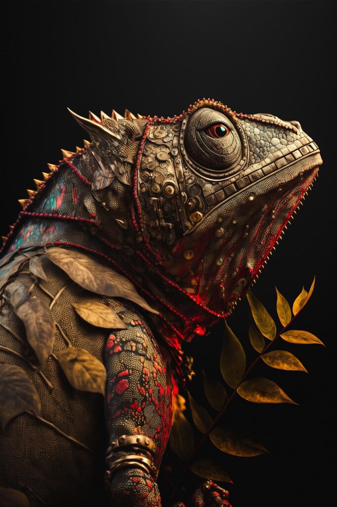chameleon, animal, reptile, branch, fantastic, nature, colors, ai generated, chameleon, chameleon, ai generated, ai generated, ai generated, ai generated, ai generated
